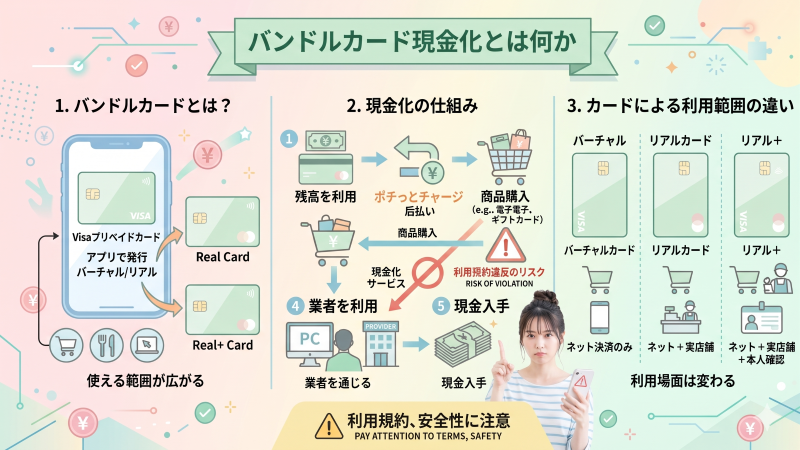 バンドルカード現金化とは何か