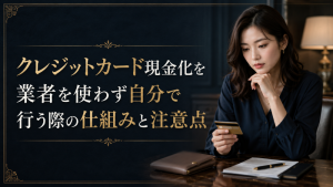 クレジットカード現金化を業者を使わず自分で行う際の仕組みと注意点